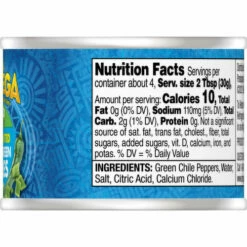 Ortega Green Chiles, Fire Roasted, Mild, Diced, 4 Ounce 8 Ortega Green Chiles, Fire Roasted, Mild, Diced, 4 Ounce -Delicious Food Shop 6bc13994 1f50 426d 9b3c 407704bdd5ab