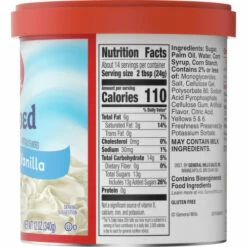 Betty Crocker Frosting, Vanilla, Whipped, 12 Ounce -Delicious Food Shop 6bc9ccf4 90ed 4317 89e0 b3513ae3cfd5