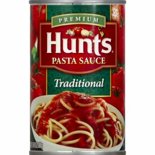Hunt's Pasta Sauce, Traditional, 24 Ounce 3 Hunt's Pasta Sauce, Traditional, 24 Ounce