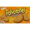 Marinela Shortbread Cookies, Orange, Polvorones, 8 Packs, 8 Each