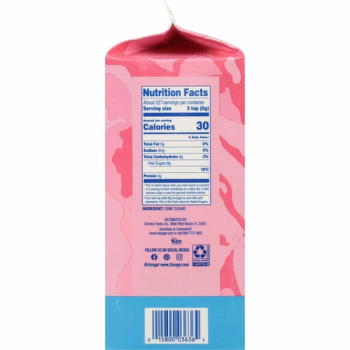 C&H Sugar, Pure Cane, Baker's, 4 Pound 4 C&H Sugar, Pure Cane, Baker's, 4 Pound - Image 2