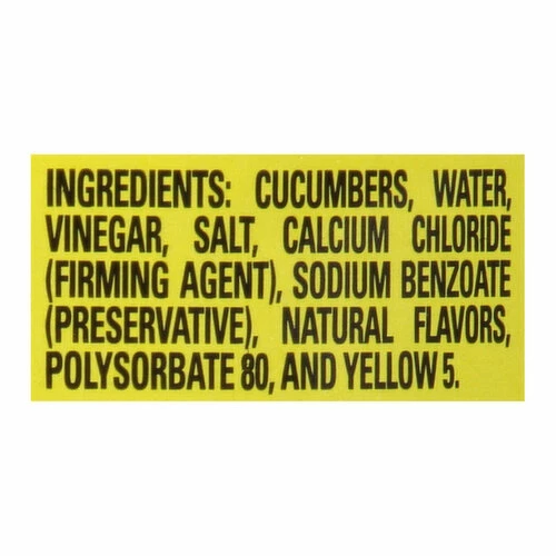 Mt Olive Pickles, Kosher Dill, Petite Snack Crunchers, 16 Fluid Ounce 6 Mt Olive Pickles, Kosher Dill, Petite Snack Crunchers, 16 Fluid Ounce - Image 4