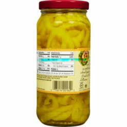 Mezzetta Banana Pepper Rings, Mild, Fresh Pack, 16 Fluid Ounce