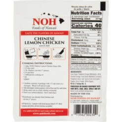 NOH Foods Of Hawaii Sauce Mix, Chinese Lemon Chicken, 1.5 Ounce