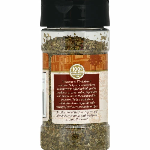 First Street Basil, Ground, Coarse, 0.8 Ounce 4 First Street Basil, Ground, Coarse, 0.8 Ounce - Image 2