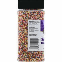 First Street Sprinkles, Rainbow Nonpareils, 13 Ounce -Delicious Food Shop 7cb714df 66d2 487c a332 b4de63b1f448