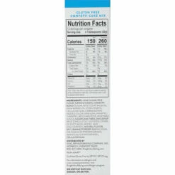 King Arthur Baking Company Cake Mix, Gluten Free, Confetti, 18 Ounce -Delicious Food Shop 7f437dca ae95 4108 ad94 e072111b160d