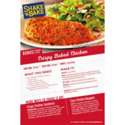 Shake 'N Bake Seasoned Coating Mix, Original Chicken, 2 Each
