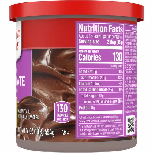 Duncan Hines Creamy Chocolate Frosting, 16 Ounce 4 Duncan Hines Creamy Chocolate Frosting, 16 Ounce - Image 2