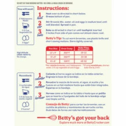 Betty Crocker Brownie Mix, Fudge, 16.3 Ounce