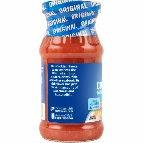 McCormick Seafood Cocktail Sauce, 8 Fluid Ounce 4 McCormick Seafood Cocktail Sauce, 8 Fluid Ounce - Image 2