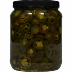 First Street Jalapeno Peppers, Sliced, Mild, 64 Fluid Ounce