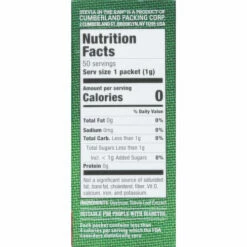 Stevia In The Raw Sweetener, Zero Calorie, 50 Each 8 Stevia In The Raw Sweetener, Zero Calorie, 50 Each -Delicious Food Shop 8b077072 df99 425d bcc6 4171ed44542d