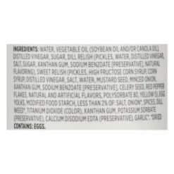 First Street Tartar Sauce, 12 Fluid Ounce -Delicious Food Shop 8b7e4a68 d4a0 450f bfa1 feba66b18a59