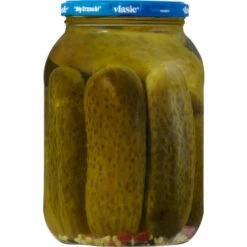 Vlasic Zesty Dill, Wholes, 46 Fluid Ounce