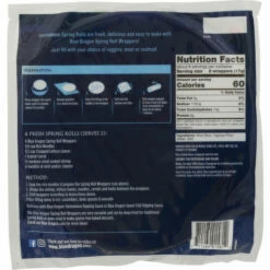 Blue Dragon Spring Roll Wrappers, 4.7 Ounce