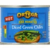Ortega Green Chiles, Diced, Fire Roasted, Hot, 4 Ounce -Delicious Food Shop 8f1f7991 7a9c 4fd6 8bf0 ced82892b851