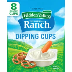 Hidden Valley Topping & Dressing, Dipping Cups, 8 Each -Delicious Food Shop 8fe2b617 bbe4 4eea ada4 9b0f2f1292c7