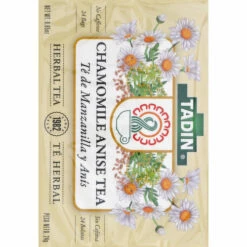 Tadin Herbal Tea, Chamomile With Anise, 24 Each