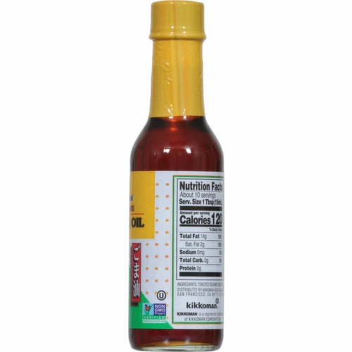 Kikkoman Sesame Oil, 100% Pure, 5 Fluid Ounce 5 Kikkoman Sesame Oil, 100% Pure, 5 Fluid Ounce - Image 3
