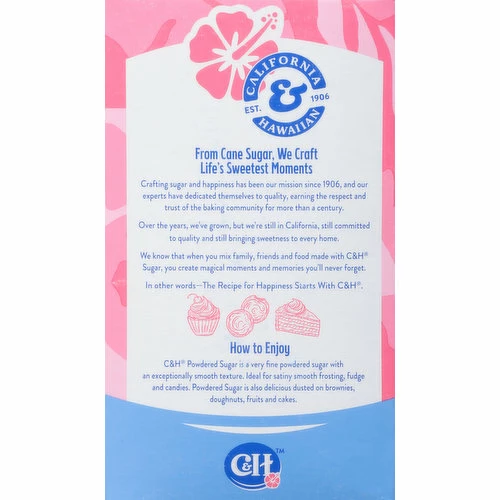 C&H Premium Cane Powdered Sugar, 16 Ounce 3 C&H Premium Cane Powdered Sugar, 16 Ounce
