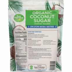 Sun Harvest Coconut Sugar, Organic, 16 Ounce