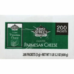 First Street Cheese, Parmesan, Grated, 200 Each 6 First Street Cheese, Parmesan, Grated, 200 Each -Delicious Food Shop 958ad228 b466 4a92 8b0a c10b8b51ad84