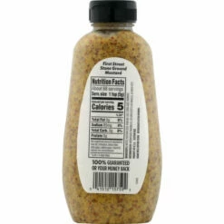 FIRST STREET Mustard, Stone Ground, 12 Ounce