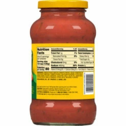 Ragu Sauce, Chunky, Garden Combination, 24 Ounce