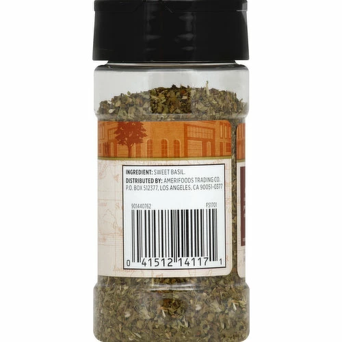 First Street Basil, Ground, Coarse, 0.8 Ounce 5 First Street Basil, Ground, Coarse, 0.8 Ounce - Image 3