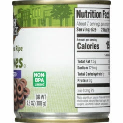 First Street Olives, Sliced, California Ripe, 3.8 Ounce -Delicious Food Shop 9e1b62ff 4b09 4315 ba24 43b3a9ccfaba