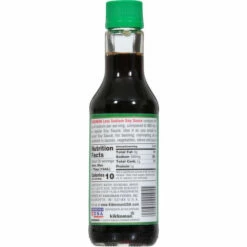 Kikkoman Soy Sauce, Less Sodium, 10 Fluid Ounce
