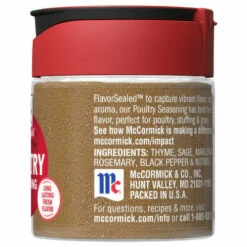 McCormick Poultry Seasoning, 0.65 Ounce -Delicious Food Shop a2d8923d 56ba 4902 9845 8d66e7452414