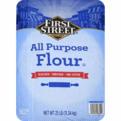 First Street Flour, All Purpose, 25 Pound