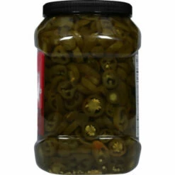 First Street Jalapeno Peppers, Sliced, Hot, 99 Fluid Ounce -Delicious Food Shop a631b2f9 2017 4d64 a244 780ef3d1baca