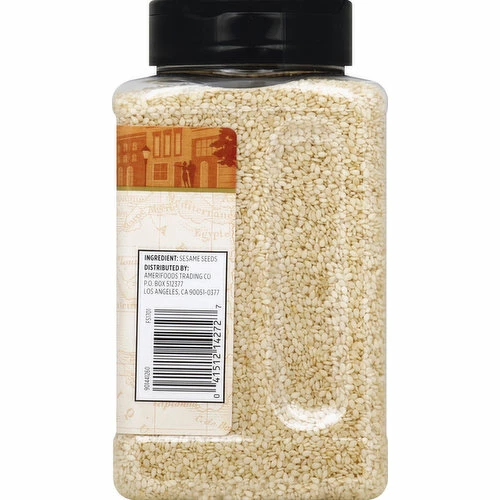 First Street Sesame Seeds, Whole, 13 Ounce 5 First Street Sesame Seeds, Whole, 13 Ounce - Image 3