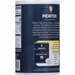Morton Salt, Iodized, 26 Ounce