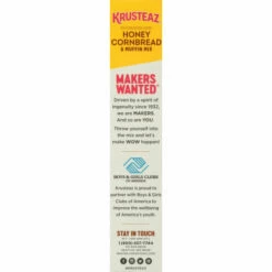 Krusteaz Cornbread & Muffin Mix, Honey, 15 Ounce -Delicious Food Shop ab1e32f3 0f6e 4044 8086 870b495b7c72