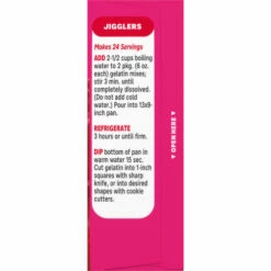 Jell-O Gelatin Dessert, Raspberry, Family Size, 6 Ounce -Delicious Food Shop ab952256 2b04 4907 b751 c02bd414b6ca