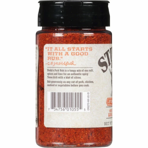 Stubb's Pork Rub, 5.07 Ounce 4 Stubb's Pork Rub, 5.07 Ounce - Image 2