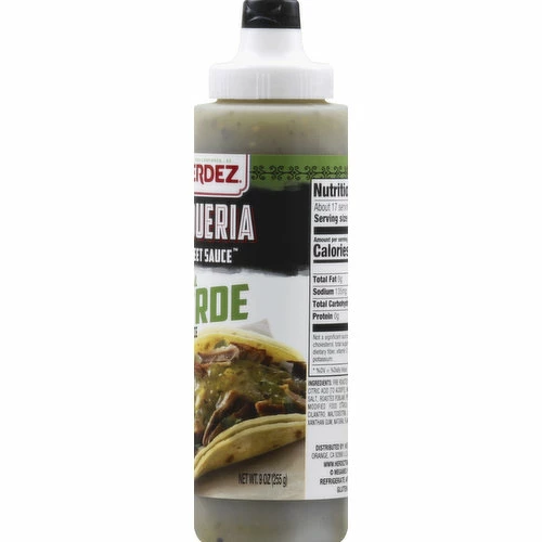 Herdez Taco Sauce, Verde, Original, 9 Ounce 5 Herdez Taco Sauce, Verde, Original, 9 Ounce - Image 3
