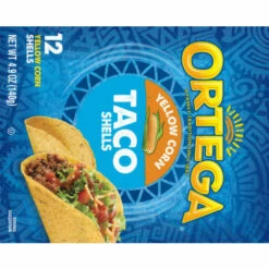 Ortega Taco Shells, Yellow Corn, 12 Each