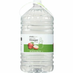 Simply Value Vinegar, Apple Cider, 128 Fluid Ounce