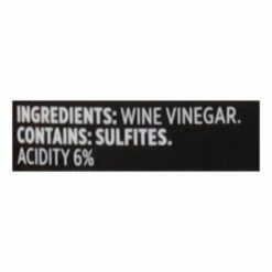 First Street Wine Vinegar, Red, Premium, Aged, 16.9 Ounce 9 First Street Wine Vinegar, Red, Premium, Aged, 16.9 Ounce -Delicious Food Shop b89a77f5 f9a0 461d b9bb f384480293cf