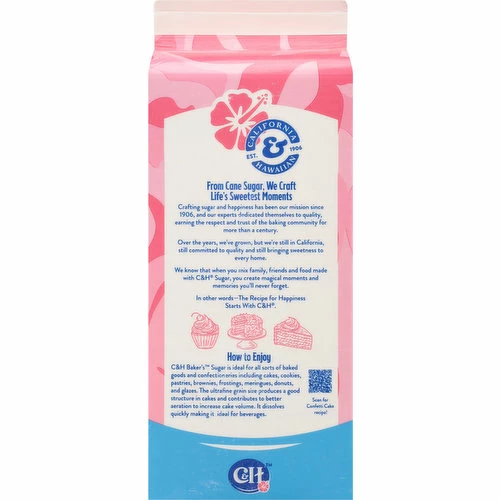 C&H Sugar, Pure Cane, Baker's, 4 Pound 3 C&H Sugar, Pure Cane, Baker's, 4 Pound