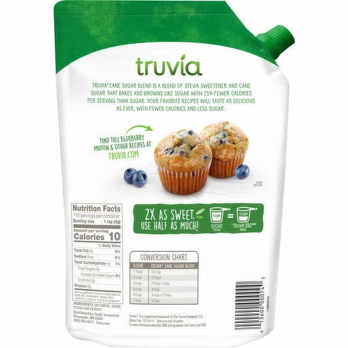 Truvia Cane Sugar Blend, 24 Ounce 3 Truvia Cane Sugar Blend, 24 Ounce