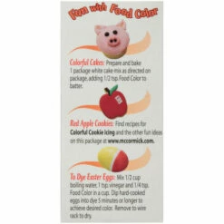 McCormick Red Food Color, 1 Fluid Ounce