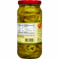Mezzetta Jalapeno Peppers, Sliced Tamed, Medium Heat, 16 Fluid Ounce