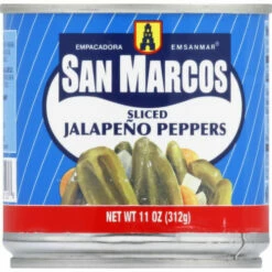 San Marcos Jalapeno Peppers, Sliced, 11 Ounce