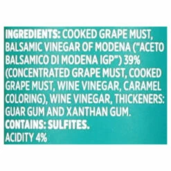 First Street Vinegar Of Modena, Glaze With Balsamic, 12.85 Fluid Ounce -Delicious Food Shop c5795b65 3de4 4d20 bcd8 ef26689a5e5e